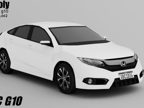 Honda Civic G10 Modelo 3D