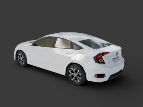 Honda Civic G10 3D मॉडल