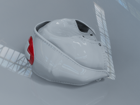 Nurse cap fbx 3D Model