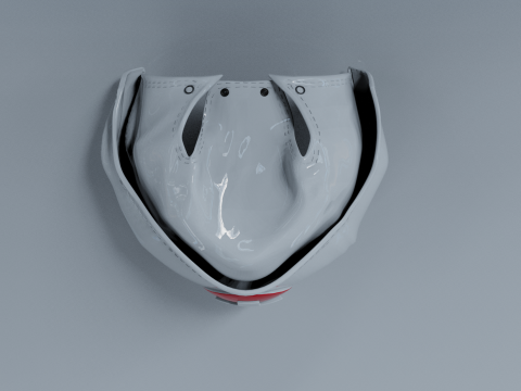 Nurse cap fbx 3D Model