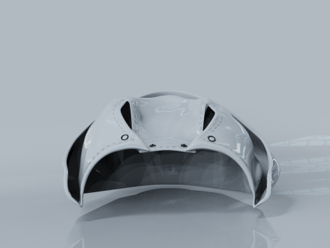 Nurse cap fbx 3D Model