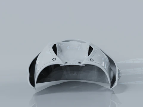 Nurse cap fbx 3D Model