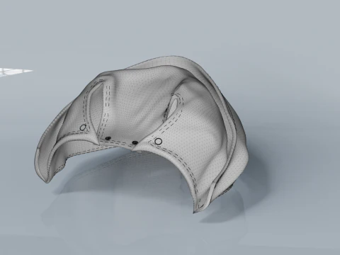 Nurse cap fbx 3D Model
