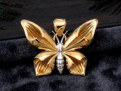 Vlinderhanger 3D-printmodel 3D printmodel