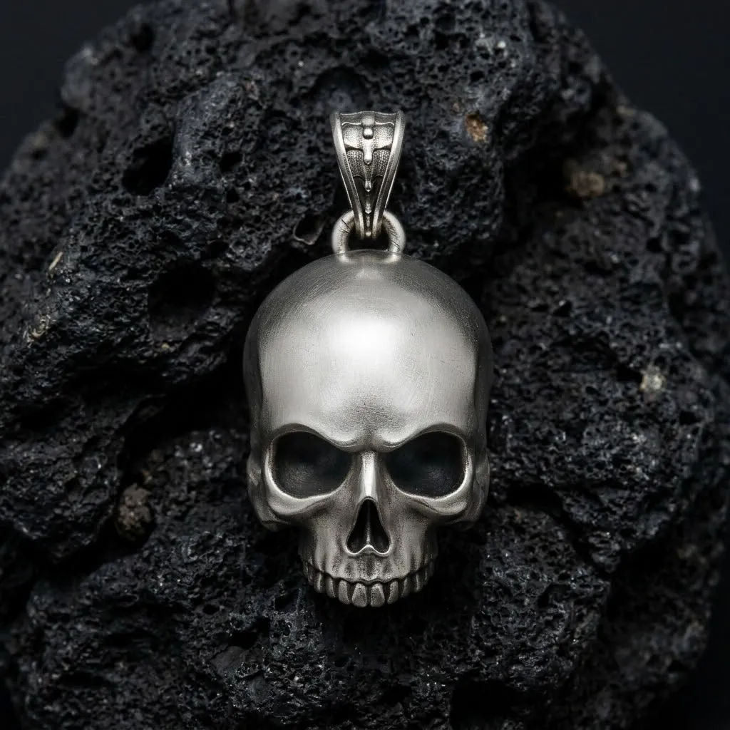 Modèle d'impression 3D du pendentif crâne Modèles 3D en vedette .c4d .max .obj .3ds .fbx .stl .blend
