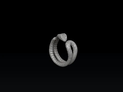 Model Pierścienia Węża wydrukowany w 3D Model do druku 3D
