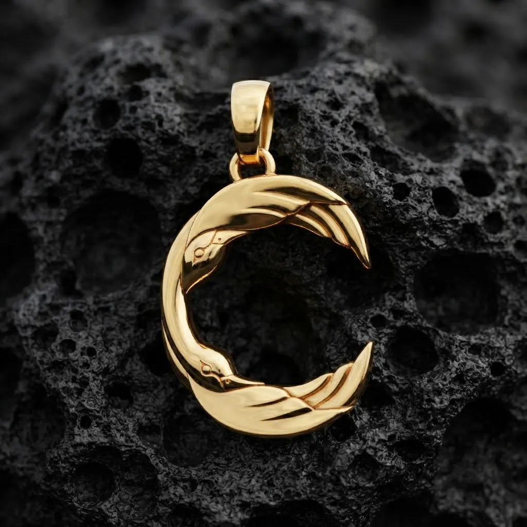 Bird Letter C Pendant 3D print model 3D Print Model .c4d .max .obj .3ds .fbx .stl .blend