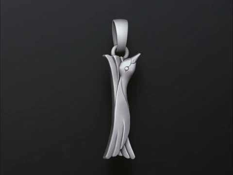 Vogelletter I hanger 3D-printmodel 3D printmodel