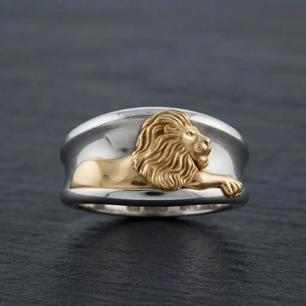 Zodiac Horoscope Leo Ring 3D print model 3D Print Model .c4d .max .obj .3ds .fbx .stl .blend 