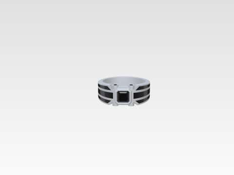 Jewellery man ring Free 3D print model 3Dプリントモデル