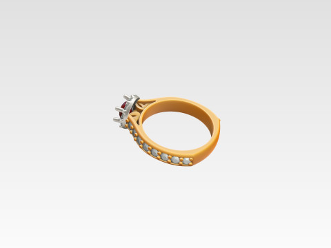 Jewelry ring free Free 3D print model 3Dプリントモデル