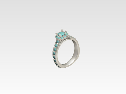 Jewelry ring free Free 3D print model 3Dプリントモデル