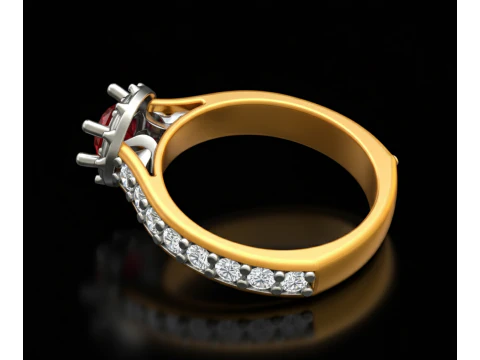 Jewelry ring free Free 3D print model 3D Print Model