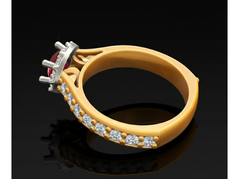 Jewelry ring free Free 3D print model 3D Print Model