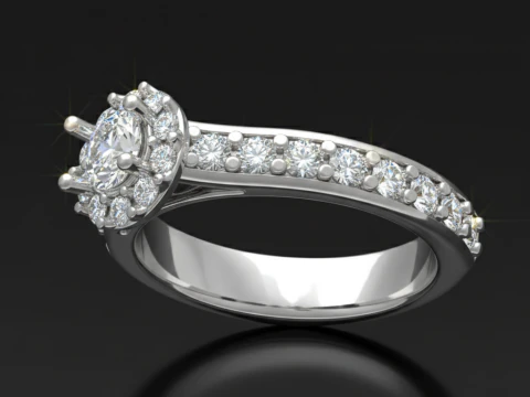Jewelry ring free Free 3D print model 3D Print Model