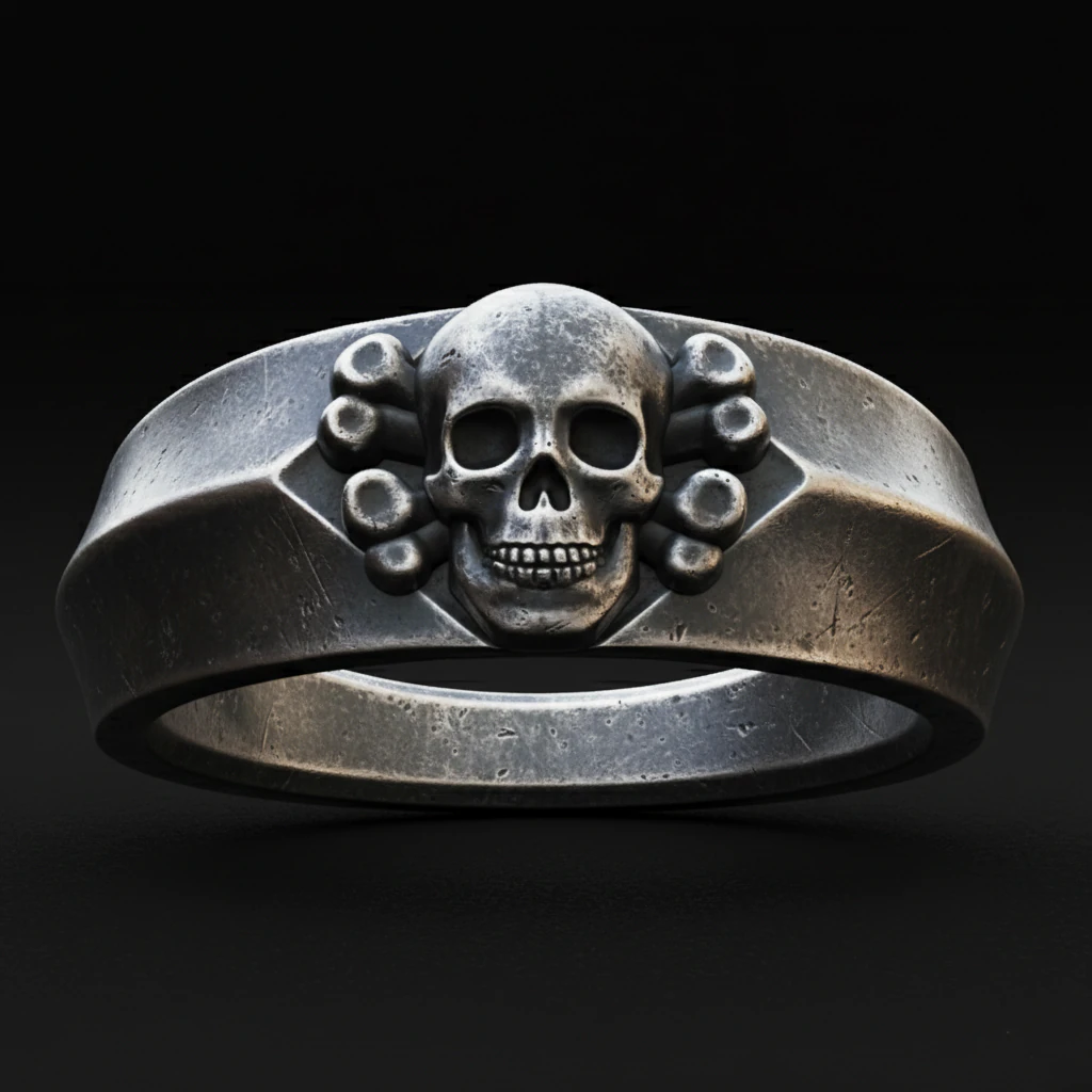 Skull Ring Free 3D print model 3D Print Model .c4d .max .obj .3ds .fbx .stl .blend 