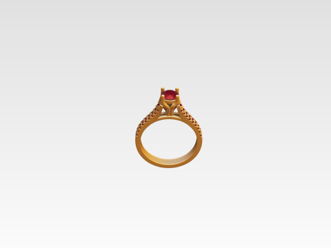 Jewelry ring Free Free 3D print model 3Dプリントモデル
