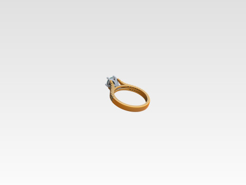 Jewelry ring Free Free 3D print model 3Dプリントモデル