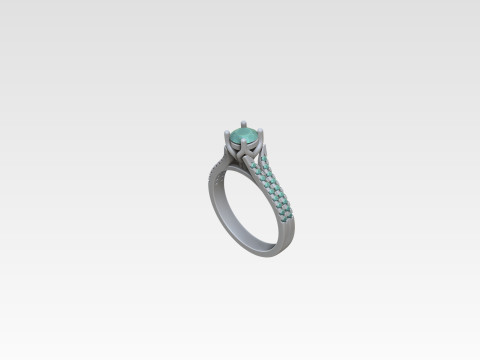 Jewelry ring Free Free 3D print model 3Dプリントモデル