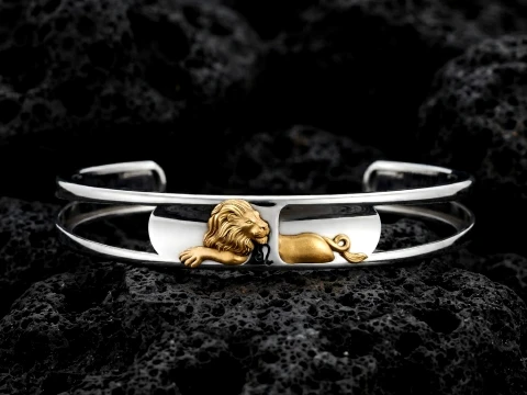 Zodiac Horoscope Leo Bracelet 3D print model 3D Print Model