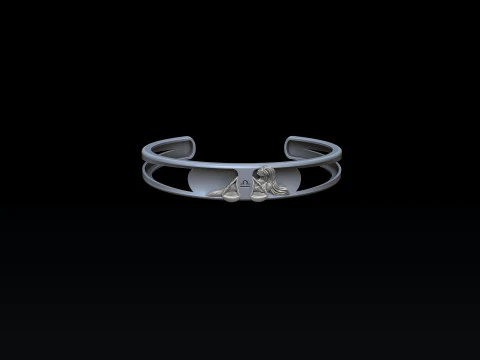 Zodiac Horoscope Libra Bracelet 3D print model 3D Print Model