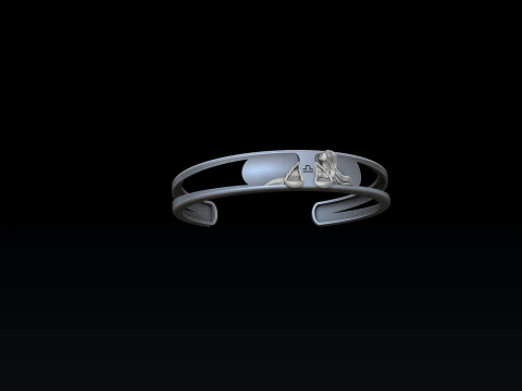 Zodiac Horoscope Libra Bracelet 3D print model 3D Print Model