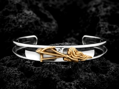Zodiac Horoscope Sagittarius Bracelet 3D print model 3D Print Model