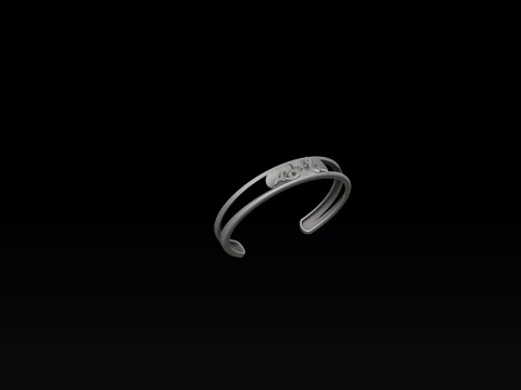 Zodiac Horoscope Capricorn Bracelet 3D print model 3D Print Model