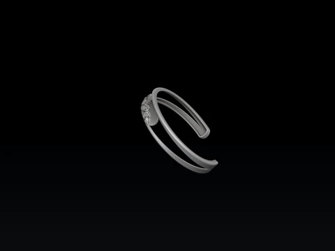 Zodiac Horoscope Aquarius Bracelet 3D print model 3D Print Model