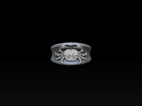 Bur&ccedil; Yenge&ccedil; burcu y&uuml;z&uuml;k kolye bilezik koleksiyonu 3D baskı modeli 3D Baskı Modeli