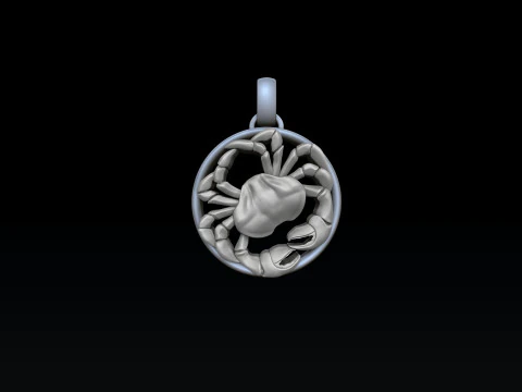 Bur&ccedil; Yenge&ccedil; burcu y&uuml;z&uuml;k kolye bilezik koleksiyonu 3D baskı modeli 3D Baskı Modeli