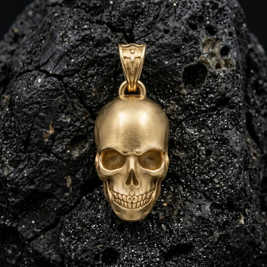 Skull Pendant Version 2 3D print model 3D Print Model .c4d .max .obj .3ds .fbx .stl .blend 
