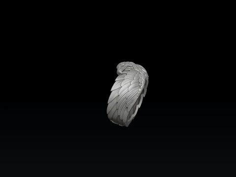 Eagle Ring 3D print model 3D Print Model