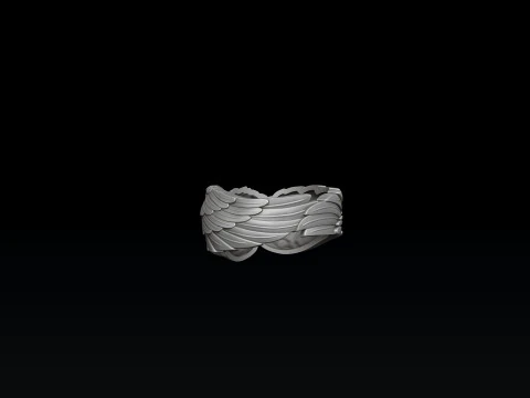 Eagle Ring 3D print model 3D Print Model