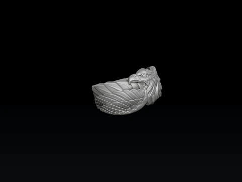 Eagle Ring 3D print model 3D Print Model