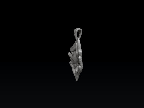 Spider Pendant 3D print model 3D Print Model