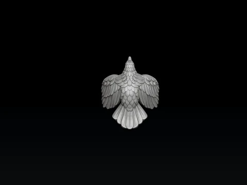 Eagle Ring 3D print model 3D Print Model