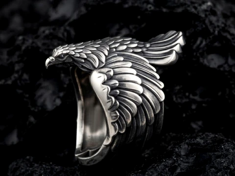 Modelo de impresión 3D del Anillo del Águila Modelo de impresión 3D