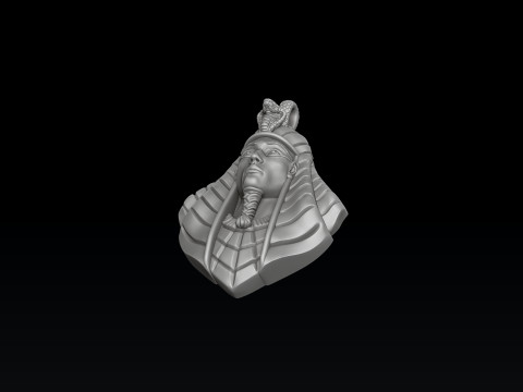 Pharaoh Pendant 3D print model Modelo de impresión 3D