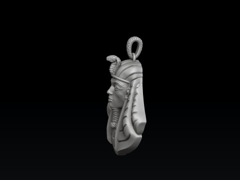 Pharaoh Pendant 3D print model Modelo de impresión 3D