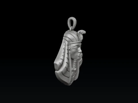 Pharaoh Pendant 3D print model 3D Print Model