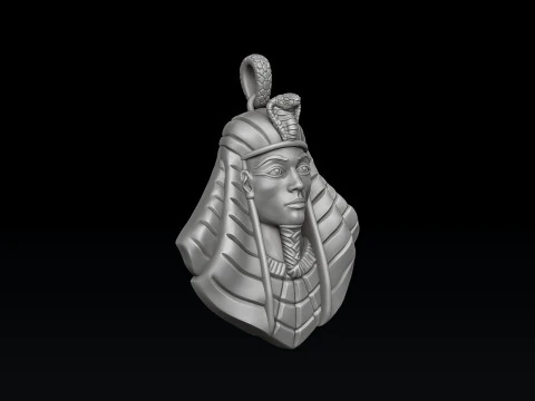 Pharaoh Pendant 3D print model 3D Print Model