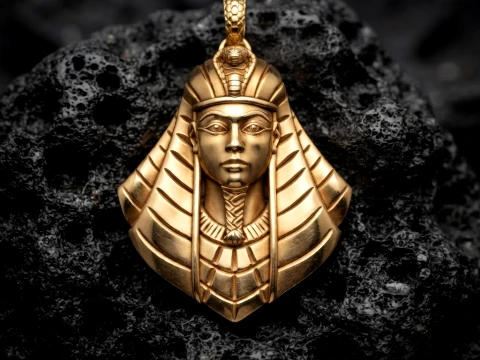 Pharaoh Pendant 3D print model 3D Print Model