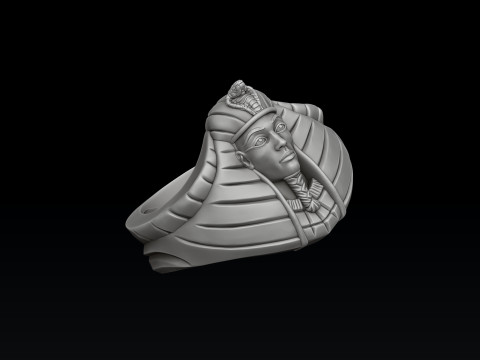 Pharaoh Ring 3D print model 3D Print Model