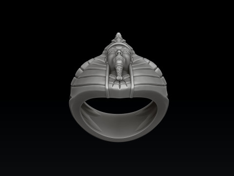 Pharaoh Ring 3D print model 3D Print Model
