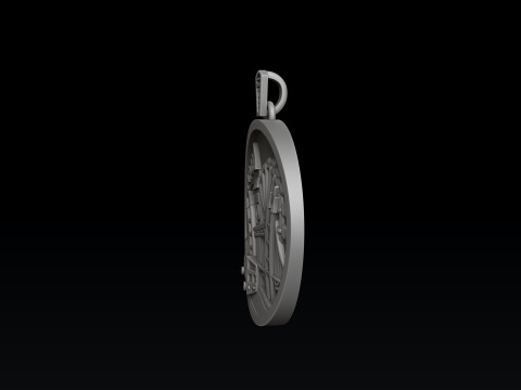 England Uk Pendant 3D print model 3Dプリントモデル