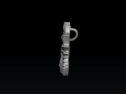 Baby Dragon Pendant 3D print model 3Dプリントモデル