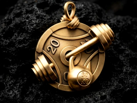 Horse Pendant 3D print model 3D Print Model