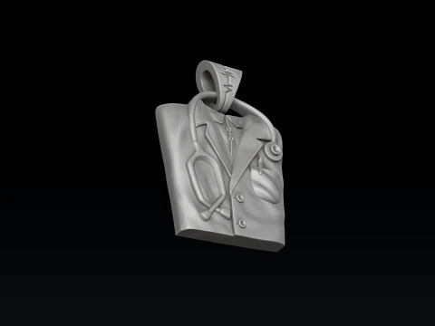 Doktor Wisiorek do druku 3D Model do druku 3D