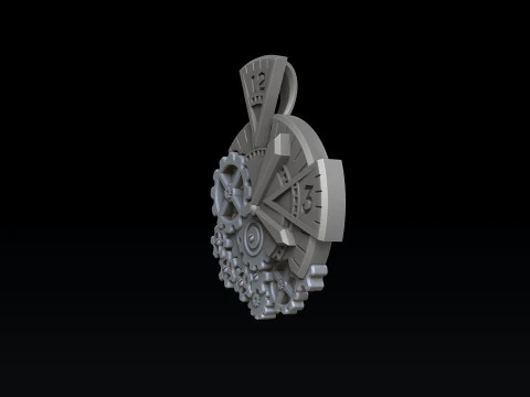 Time Pendant 3D print model 3D Print Model